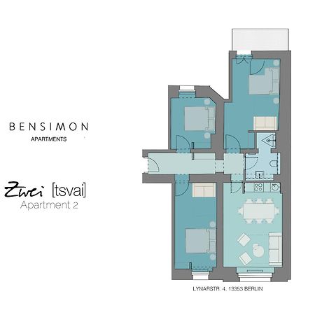 Bensimon Apartments Mitte/Wedding เบอร์ลิน ห้อง รูปภาพ