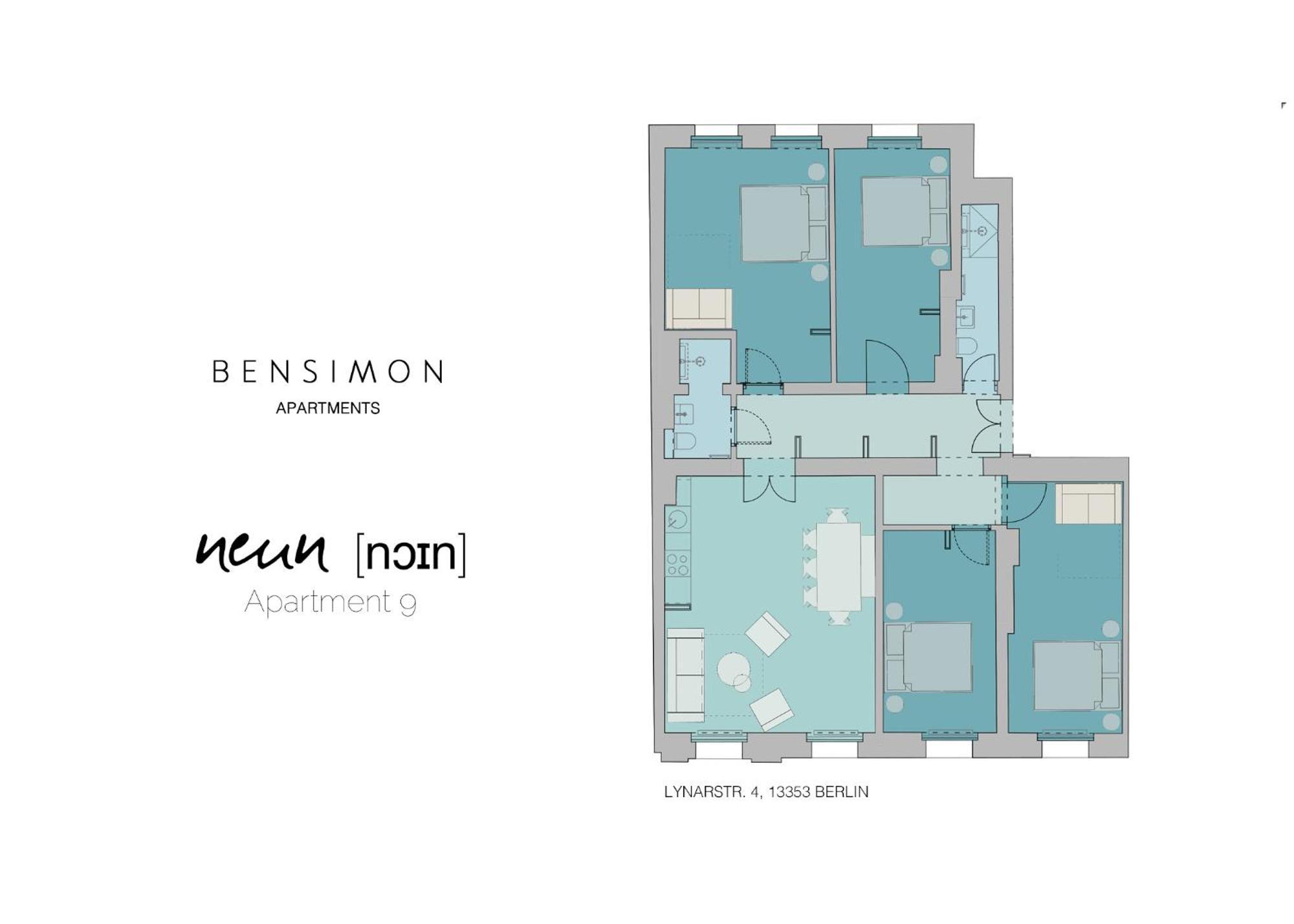 Bensimon Apartments Mitte/Wedding เบอร์ลิน ห้อง รูปภาพ