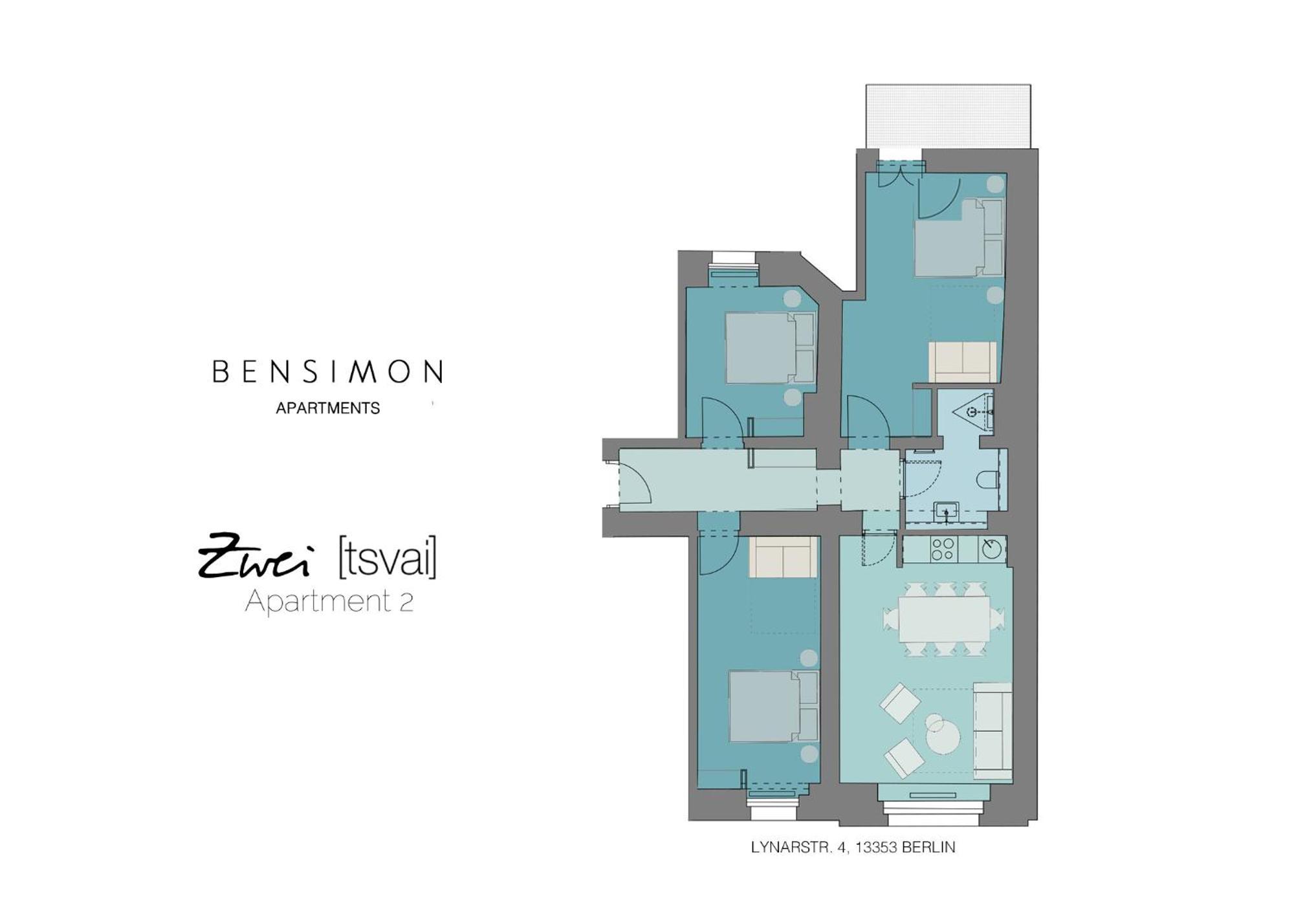 Bensimon Apartments Mitte/Wedding เบอร์ลิน ห้อง รูปภาพ